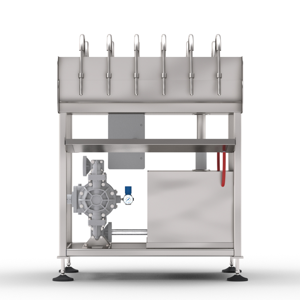 Paslanmaz Çelik Manuel Dolum Makineleri